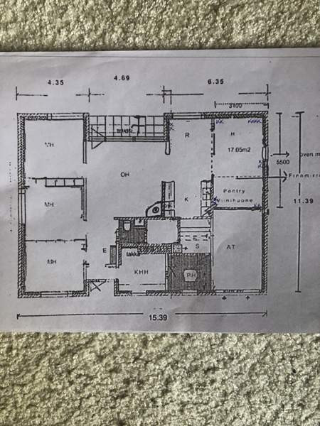 3mh, K+RT, OH, 2 WC, KHH, KH, S, AUTOTALLI.  Jyvaeskylae - photo 2