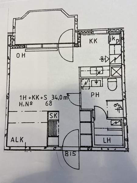 1h + kk + alkovi + kph + s + lasit.parv.  Glebychevo – foto 2