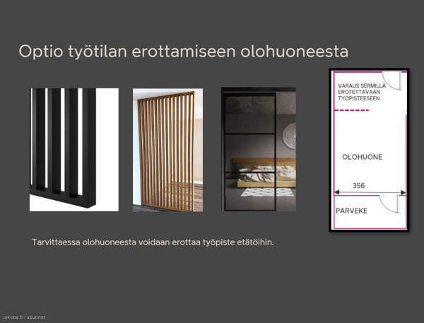 2h + p+vh+parveke  Oulu – foto 8