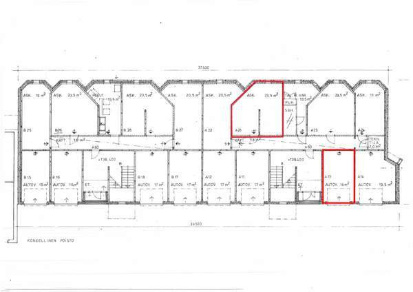 5h + k + s + p + askartelutila + autotalli  Каяни - изображение 6