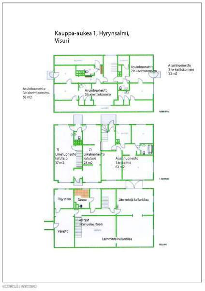8h + 2 liikehuonetta  Hyrynsalmi – foto 5