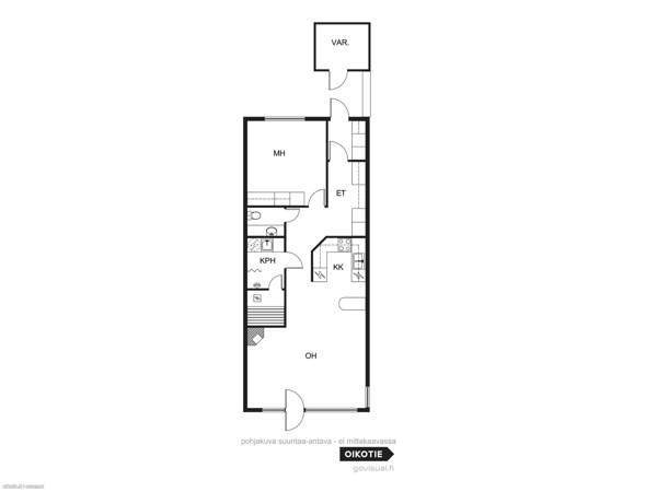 2h + avok + wc + s  Kouvola - photo 2