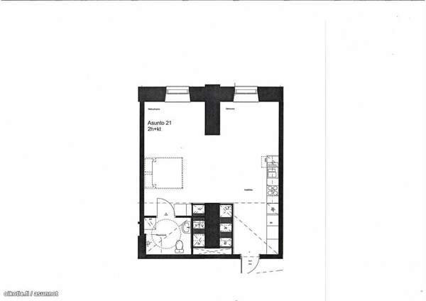 2h+avokeittiö  Haemeenlinna – foto 8