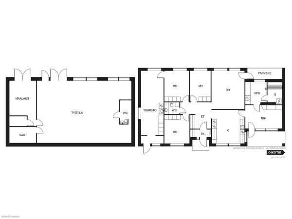 yläkerta asunto= 5 huonetta /Alakerassa  2 huonett  Jyvaeskylae - photo 2