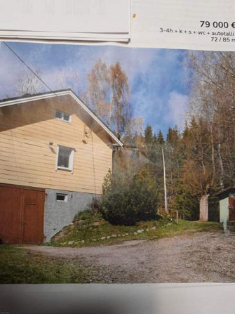 4h + k + s+wc+autotalli  Myrskylä - valokuva 1