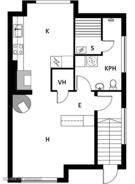 1h + k + s  Oulu - valokuva 1