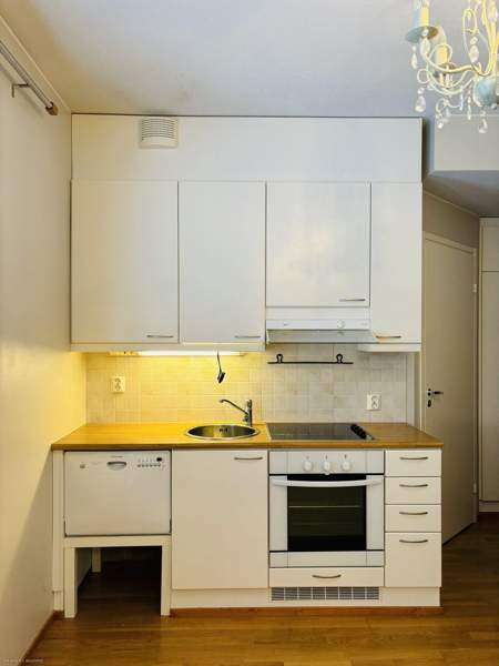 1h + avokeittiö, kylpyhuone + ranskalainen parveke  Tampere - valokuva 4