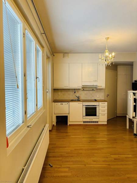 1h + avokeittiö, kylpyhuone + ranskalainen parveke  Tampere - valokuva 7