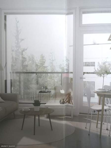 1h + avokeittiö + WC + iso parveke  Vantaa - photo 3