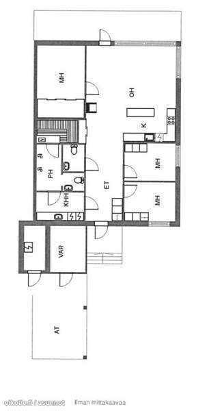 4h + avok + s + khh + 2 wc + varasto  Ювяскюля - изображение 2