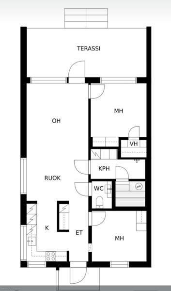 3H+K+S+PH+WC+VH  Tampere - valokuva 2