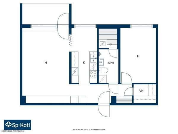 2h + k +sauna+ p lasitettu  Ювяскюля - изображение 2