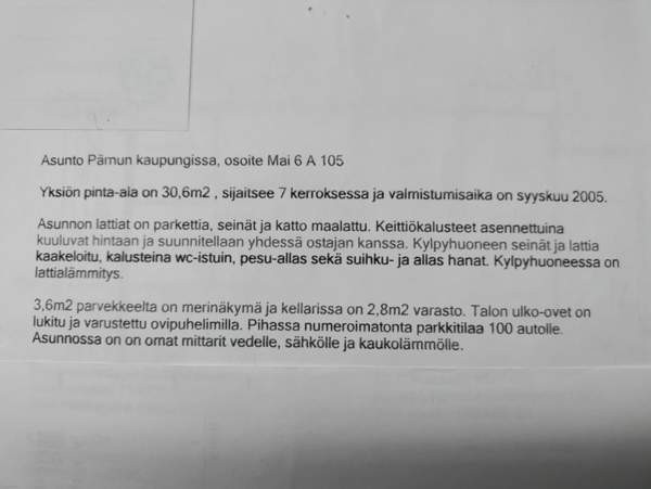 1h + p  Paernumaa - photo 2
