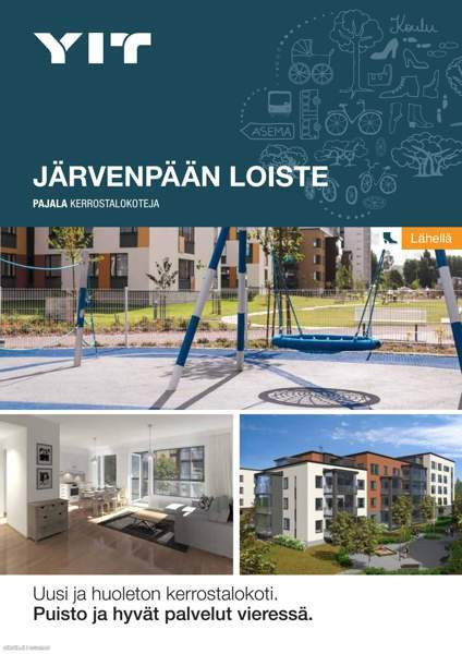 2h + ak + p + lasitettu parveke  Jaervenpaeae - photo 5