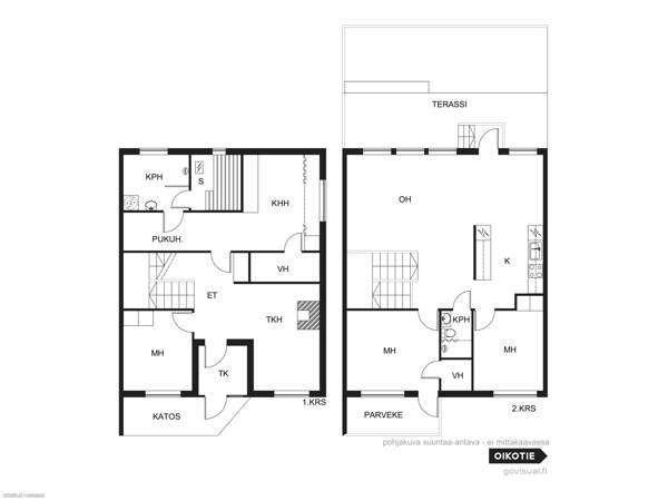 5h - 3mh, KHH + takkahuone + S + kph + 2wc + 2vh +  Helsinki - photo 6
