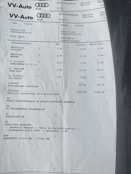 Audi A5 Hämeenkyrö - valokuva 6