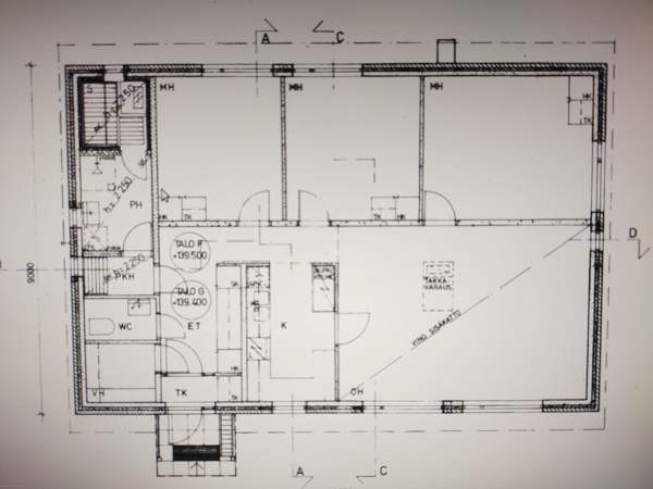 4h, k, vh, kph/s, wc, terassi  Hollola - valokuva 3