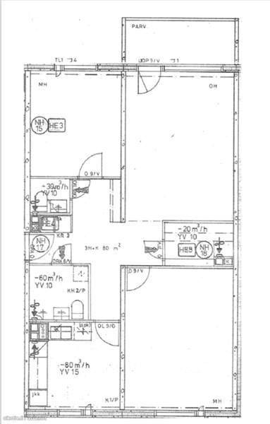 3h + s + ph +lasitettu parveke ja autokatos paikka  Kurikka – foto 5
