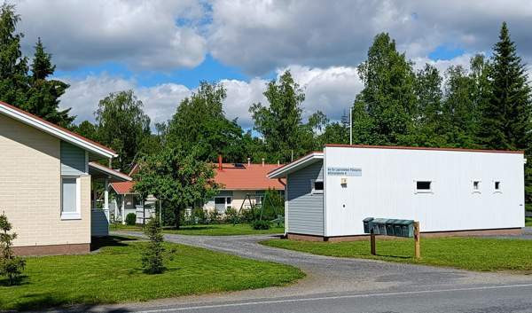 makuuhuone, olohuone/avokeittiö iso pesuhuone saun  Lapinlahti – foto 4