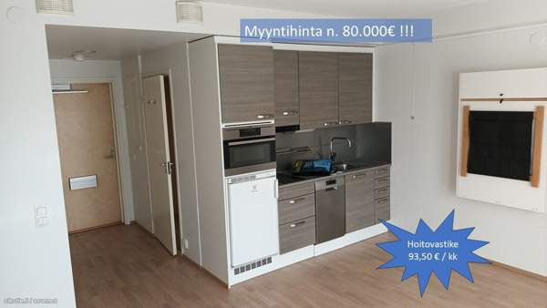 1h + avokeittiö + ransk. parveke  Вантаа - изображение 1