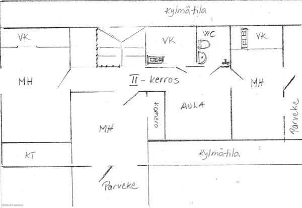 oh, k, 5 mh, takkahuone, ph, s, 2 wc, aula, 2 parv  Butterworth – foto 5