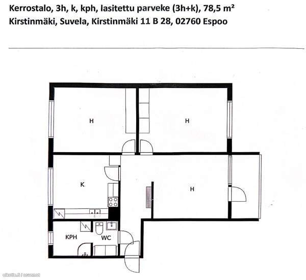 3h + p  Espoo - photo 2