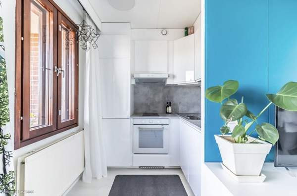 1h + p+keittiö  Helsinki - valokuva 2