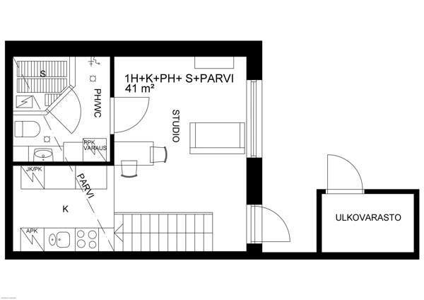 1h studio +ph+ s+parvi  Lappeenranta - photo 1