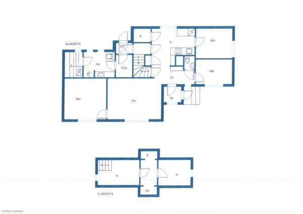 4h + k + s + ph + pukuh. + wc ja yläkerrassa 2 huo  Kokemäki - изображение 2
