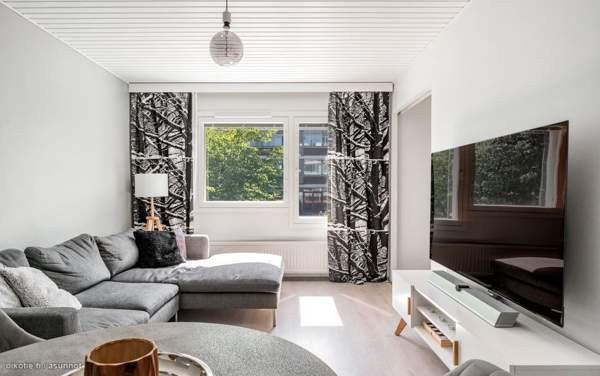 3h avokeittiö + parveke (yhtiöjärjestyksen mukaan  Эспоо - изображение 1