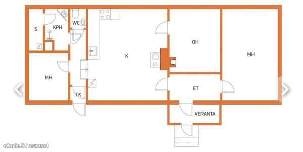 3h+tupakeittiö+s+ph+wc  Oripää - photo 3