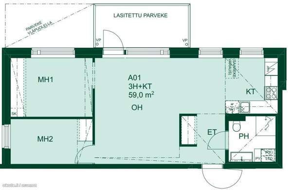 3h, kt, kh, p  Espoo – foto 2