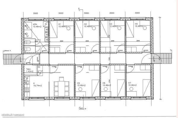 Keittiö + rh + kph (2 x suihku/2 x wc-istuin) + 7  Eurajoki – foto 5