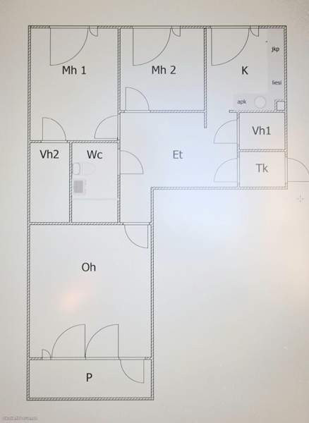 3h + k + kh + 2 x vh + p  Kangasala - valokuva 2