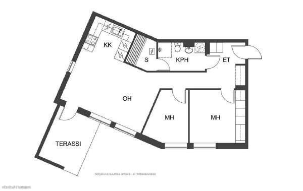 3h + k + s  Espoo - valokuva 1