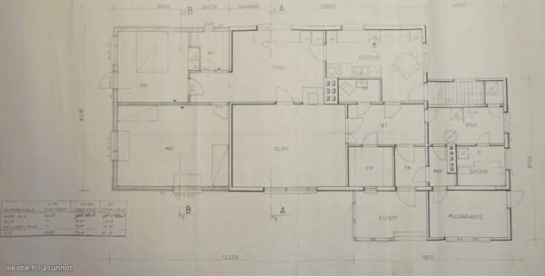 4-5h+vh+k+ph+s+sisävarasto+kellari  Liperi - изображение 3
