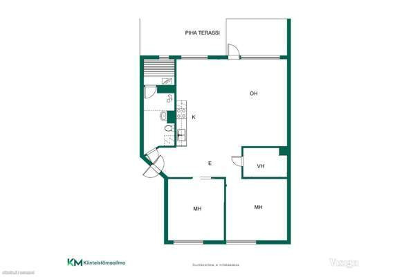 3h + avok + s + p  Helsinki - valokuva 8