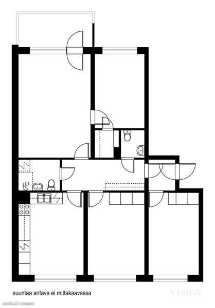 4h + k + p + wc/kph + erill. wc  Äänekoski - изображение 5