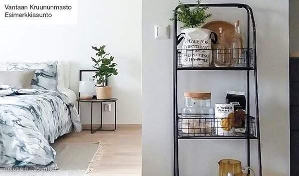 1H+avok+ranskalainen parveke  Vantaa - valokuva 4