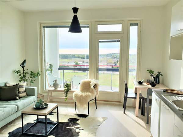 1h + avok + kph + iso lasitettu parveke  Нурмиярви - изображение 1