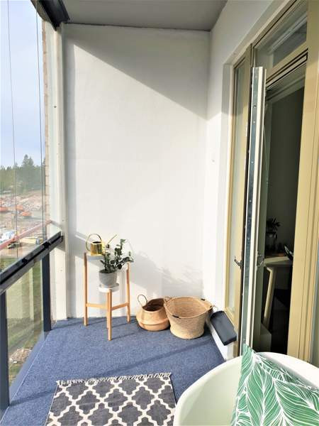 1h + avok + kph + iso lasitettu parveke  Нурмиярви - изображение 8