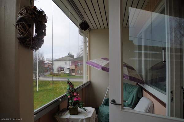 2h + k + kh + et + lasitettu parveke + AUTOTALLI m  Йямся - изображение 5