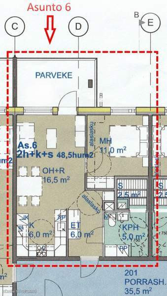 2h + k + kph + s + lasp + var (kellarikomero)  Alajärvi - photo 2