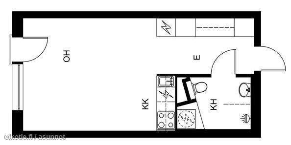 1r + kph + ransk.parveke  Kirkkonummi – foto 4