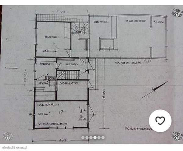 2h+k+S+2 kellaria+autotalli+varastotila  Иматра - изображение 6