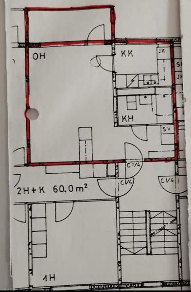 1h + kk + p  Jyväskylä - valokuva 5