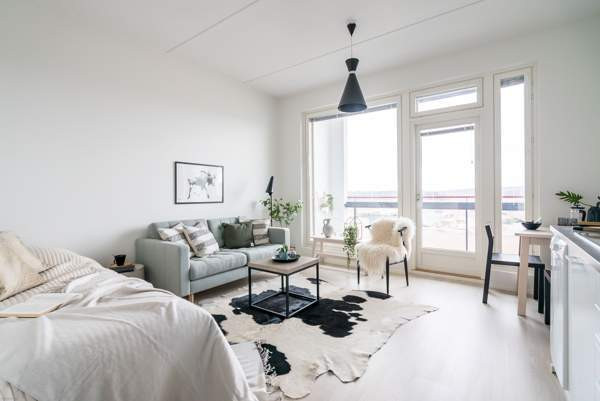 1h + avok + kp + lasitettu parveke  Нурмиярви - изображение 6