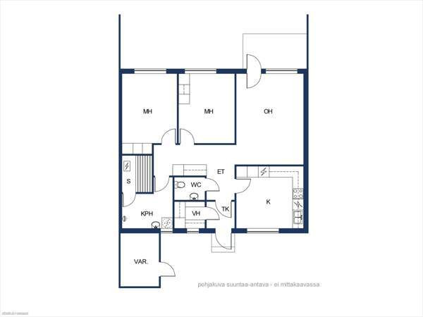 3h, k, s kph, wc, terassi, pihavarasto  Padasjoki – foto 6