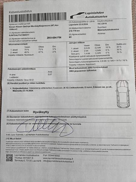 Nissan Qashqai Varpaisjärvi – foto 5