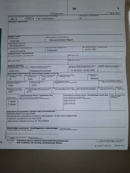 Chevrolet Biscayne Sarov - valokuva 5